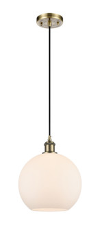 Ballston LED Mini Pendant in Antique Brass (405|516-1P-AB-G121-10-LED)