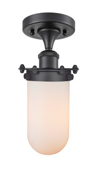 Austere One Light Semi-Flush Mount in Brushed Satin Nickel (405|516-1C-SN-CE231-CL)