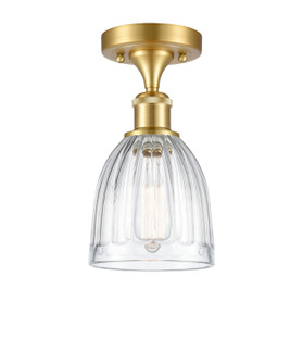Ballston One Light Semi-Flush Mount in Satin Gold (405|516-1C-SG-G442)