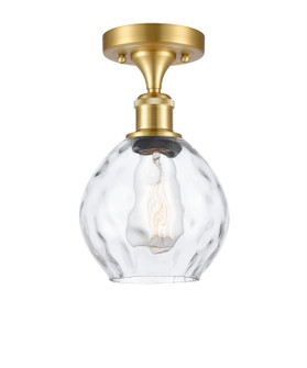 Ballston LED Semi-Flush Mount in Satin Gold (405|516-1C-SG-G362-LED)