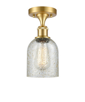 Ballston One Light Semi-Flush Mount in Satin Gold (405|516-1C-SG-G259)