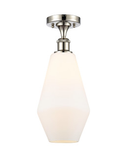 Ballston LED Semi-Flush Mount in Polished Nickel (405|516-1C-PN-G651-7-LED)