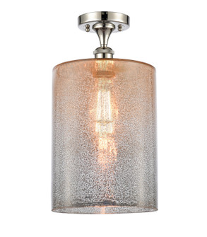 Ballston One Light Semi-Flush Mount in Polished Nickel (405|516-1C-PN-G116-L)