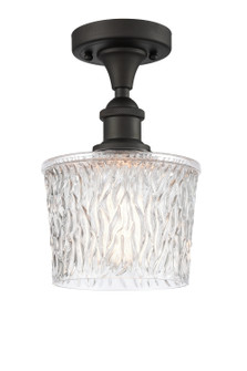 Ballston LED Semi-Flush Mount in Oil Rubbed Bronze (405|516-1C-OB-G402-LED)