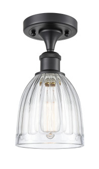 Ballston One Light Semi-Flush Mount in Matte Black (405|516-1C-BK-G442)