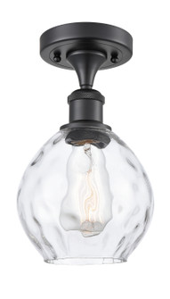 Ballston One Light Semi-Flush Mount in Matte Black (405|516-1C-BK-G362)