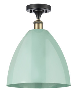 Ballston LED Semi-Flush Mount in Brushed Brass (405|516-1C-BB-MBD-12-BL-LED)