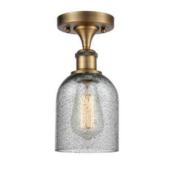 Ballston LED Semi-Flush Mount in Brushed Brass (405|516-1C-BB-G257-LED)