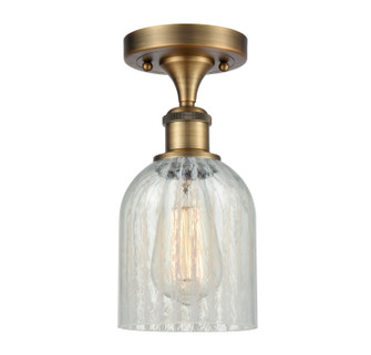 Ballston LED Semi-Flush Mount in Brushed Brass (405|516-1C-BB-G2511-LED)