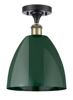Ballston One Light Semi-Flush Mount in Black Antique Brass (405|516-1C-BAB-MBD-9-GR)