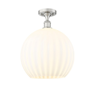 Ballston LED Semi-Flush Mount in Black Antique Brass (405|516-1C-BAB-G1215-14-LED)