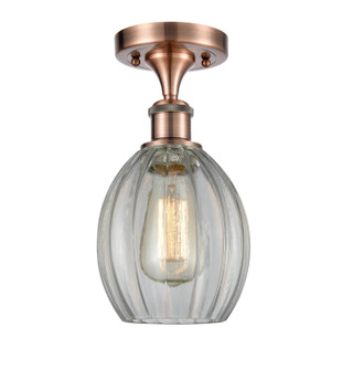 Ballston LED Semi-Flush Mount in Antique Copper (405|516-1C-AC-G82-LED)