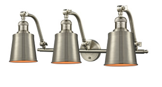 Franklin Restoration LED Bath Vanity in Brushed Satin Nickel (405|515-3W-SN-M9-SN-LED)