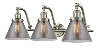 Franklin Restoration LED Bath Vanity in Brushed Satin Nickel (405|515-3W-SN-G43-LED)