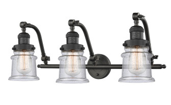 Franklin Restoration Three Light Bath Vanity in Oil Rubbed Bronze (405|515-3W-OB-G184S)