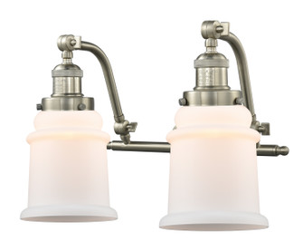 Franklin Restoration LED Bath Vanity in Brushed Satin Nickel (405|515-2W-SN-G181-LED)