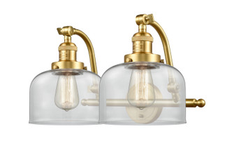 Franklin Restoration LED Bath Vanity in Satin Gold (405|515-2W-SG-G72-LED)