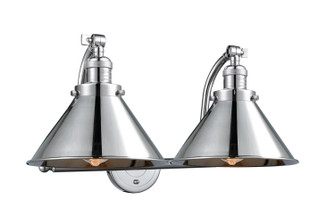 Franklin Restoration LED Bath Vanity in Polished Chrome (405|515-2W-PC-M10-PC-LED)