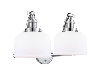 Franklin Restoration Two Light Bath Vanity in Polished Chrome (405|515-2W-PC-G71)