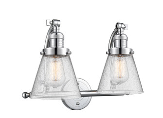 Franklin Restoration Two Light Bath Vanity in Polished Chrome (405|515-2W-PC-G64)