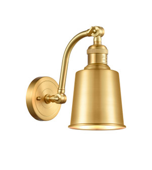 Franklin Restoration LED Wall Sconce in Satin Gold (405|515-1W-SG-M9-SG-LED)