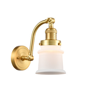 Franklin Restoration LED Wall Sconce in Satin Gold (405|515-1W-SG-G181S-LED)