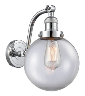 Franklin Restoration LED Wall Sconce in Polished Chrome (405|515-1W-PC-G202-8-LED)