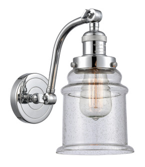 Franklin Restoration One Light Wall Sconce in Polished Chrome (405|515-1W-PC-G184)