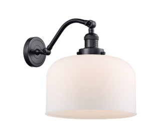 Franklin Restoration One Light Wall Sconce in Matte Black (405|515-1W-BK-G71-L)