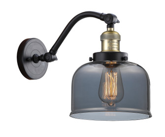 Franklin Restoration One Light Wall Sconce in Black Antique Brass (405|515-1W-BAB-G73)