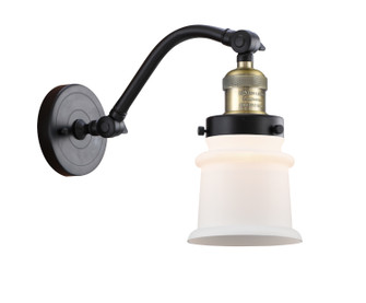 Franklin Restoration One Light Wall Sconce in Black Antique Brass (405|515-1W-BAB-G181S)