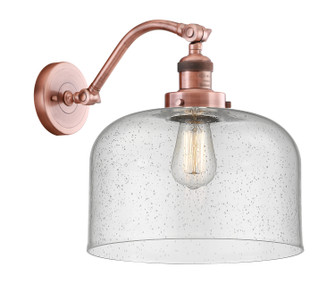 Franklin Restoration LED Wall Sconce in Antique Copper (405|515-1W-AC-G74-L-LED)