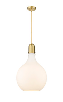 Auralume One Light Pendant in Satin Gold (405|492-1S-SG-G581-16)