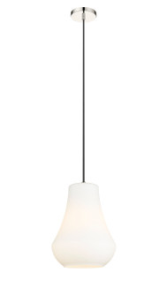 Fairfield One Light Mini Pendant in Polished Nickel (405|491-1P-PN-G571-12)
