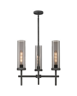 Downtown Urban LED Pendant in Weathered Zinc (405|471-3CR-WZ-G471-12SM)