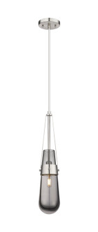 Downtown Urban One Light Pendant in Satin Nickel (405|452-1P-SN-G452-4SM)