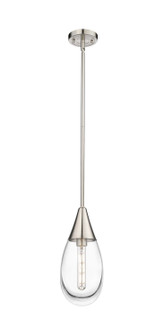 Downtown Urban LED Pendant in Satin Nickel (405|450-1S-SN-G450-6CL)
