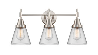 Caden Three Light Bath Vanity in Satin Nickel (405|447-3W-SN-G62)