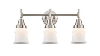 Caden Three Light Bath Vanity in Satin Nickel (405|447-3W-SN-G181S)