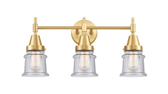 Caden LED Bath Vanity in Satin Gold (405|447-3W-SG-G184S-LED)