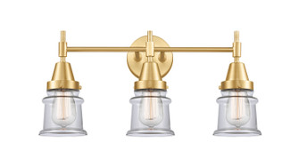 Caden Three Light Bath Vanity in Satin Gold (405|447-3W-SG-G182S)