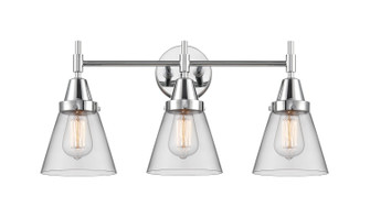 Caden Three Light Bath Vanity in Polished Chrome (405|447-3W-PC-G62)