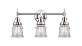 Caden Three Light Bath Vanity in Polished Chrome (405|447-3W-PC-G184S)