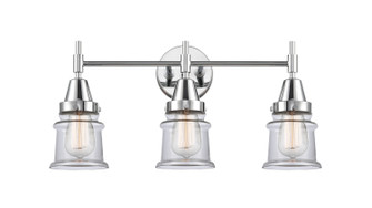 Caden Three Light Bath Vanity in Polished Chrome (405|447-3W-PC-G182S)