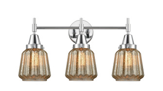 Caden Three Light Bath Vanity in Polished Chrome (405|447-3W-PC-G146)