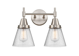 Caden LED Bath Vanity in Satin Nickel (405|447-2W-SN-G64-LED)
