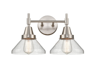 Caden Two Light Bath Vanity in Satin Nickel (405|447-2W-SN-G4474)
