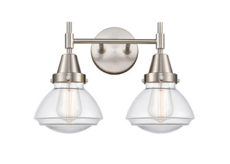 Caden Two Light Bath Vanity in Satin Nickel (405|447-2W-SN-G322)