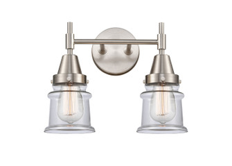 Caden Two Light Bath Vanity in Satin Nickel (405|447-2W-SN-G182S)