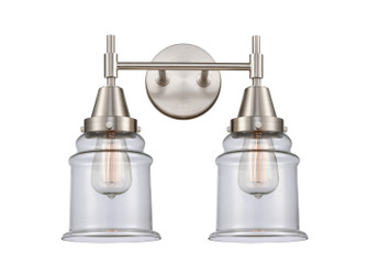 Caden Two Light Bath Vanity in Satin Nickel (405|447-2W-SN-G182)
